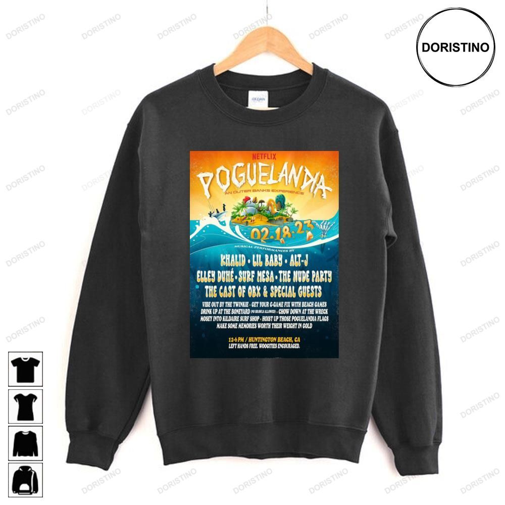Poguelandia An Outer Banks Experience Limited Edition T-shirts